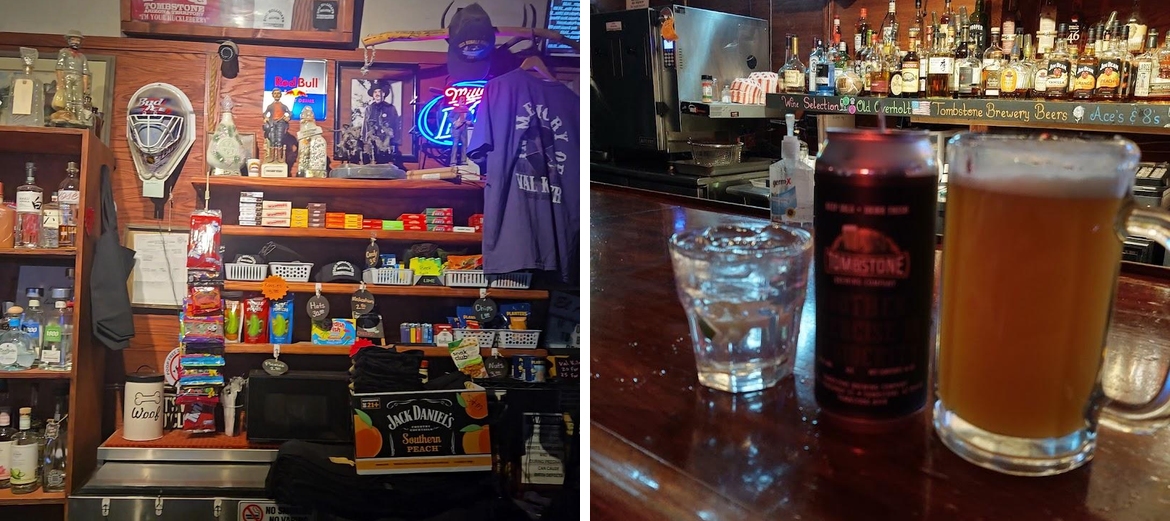 Doc Hollidays Saloon Menu