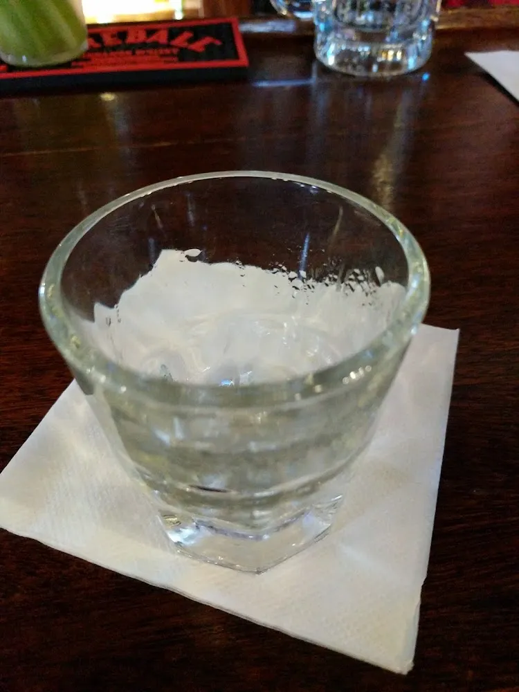 Empty Whiskey Glass