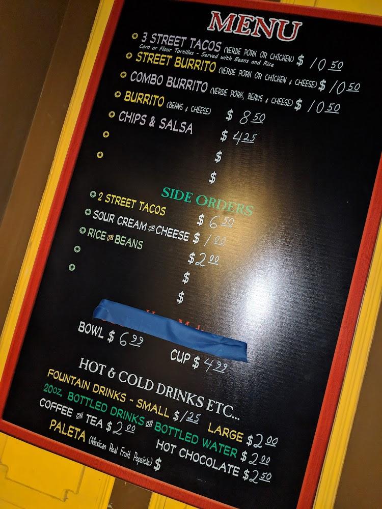 Doc Hollidays Saloon Menu image 4